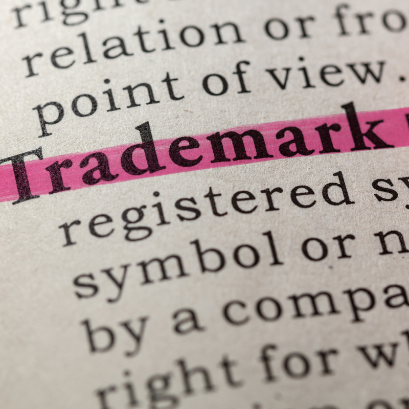 partial image of trademark dictionary definition